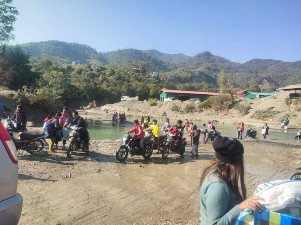 Chin Refugees near India Border 13 November 2023