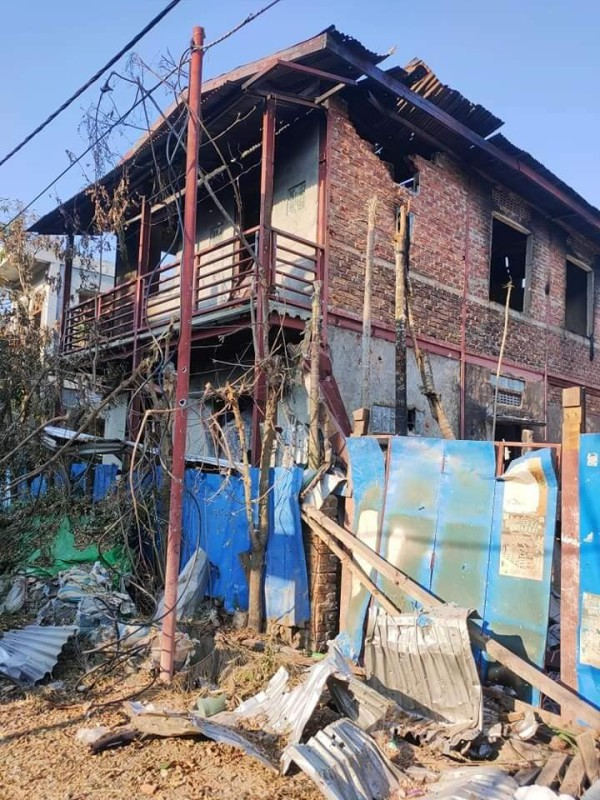 Urgent Humanitarian Crisis in Pon Ner Kyun: Devastation and Displacement Amidst Illegal Control